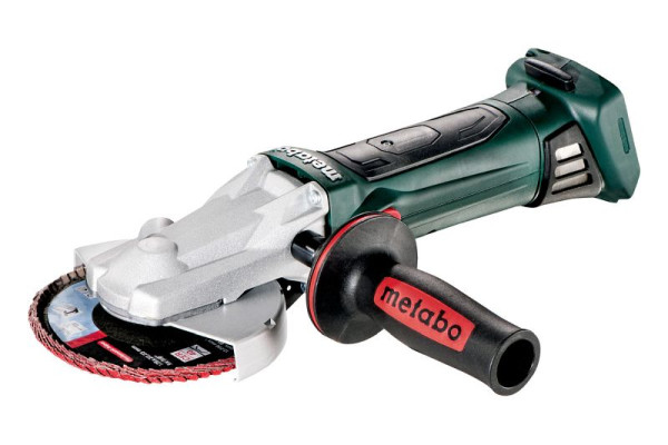 metabo Akku-Flachkopf-Winkelschleifer WF 18 LTX 125 Quick metaBOX 165 L, 601306840