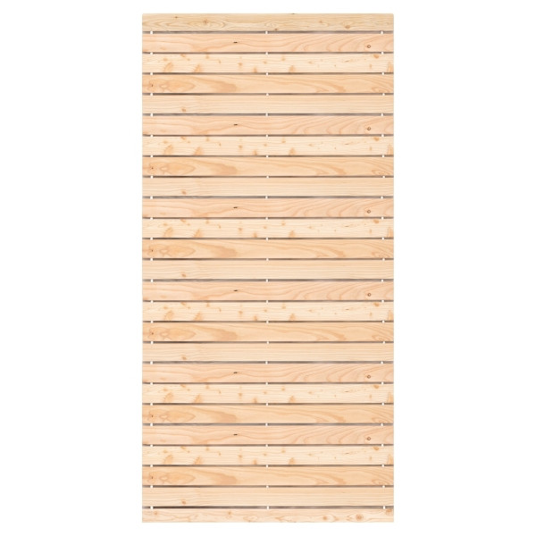 T&J RHÖN-Serie Steckzaunelement, 90 x 180 cm, Lärche unbehandelt, 4-tlg. im Karton, 44814