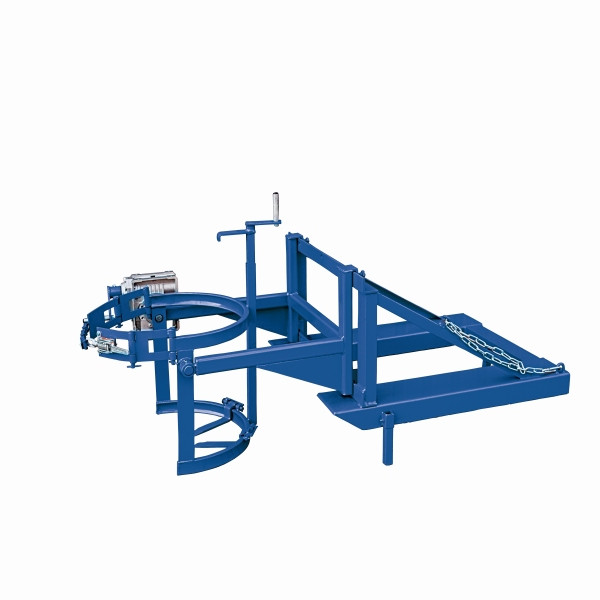 Eichinger Industrie Fasskipper oben und unten Halterung, Kurbel, 1 x Fass enzianblau, 22350100000097
