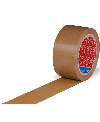 tesa PVC-Klebeband 4120, braun, 50 mm breit x 66 m, Stärke 49µ, VE: 36 Rollen, 299521