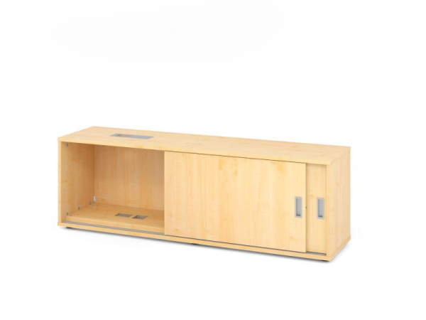 Hammerbacher Sideboard 1751S, 1,5 OH, Ahorn, 160x40x52cm, 1 verstellbarer Fachboden, XMST, XDSM, XBHM, XB, V1751S/3/3