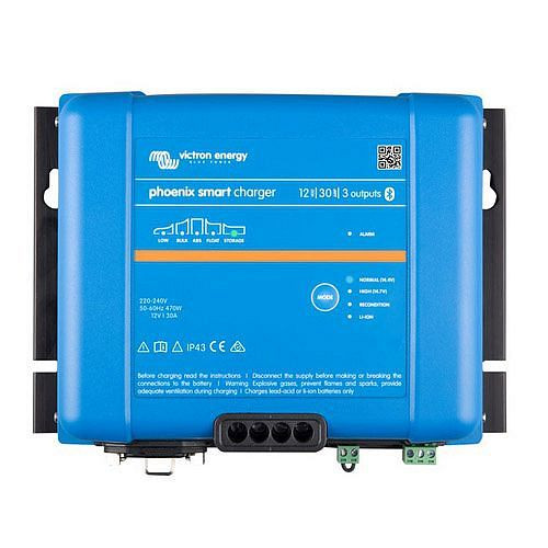Victron Energy Batterieladegerät Phoenix Smart IP43 Charger 12/30 (3) 120-240V, 322058