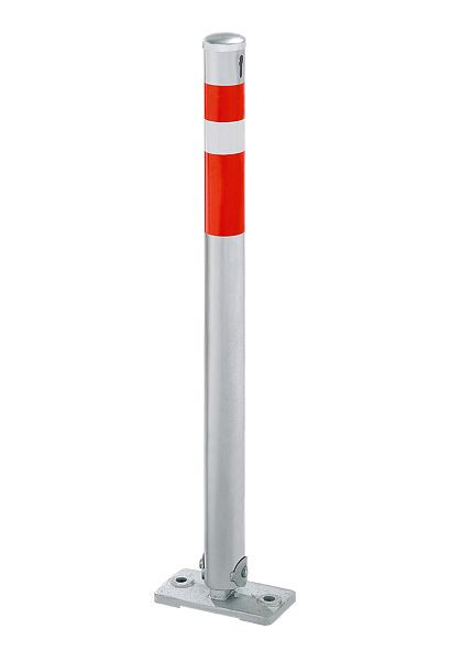 autasi Stahlpoller umlegbar, vorgerichtet für bauseitigen PHZ, O-PZ