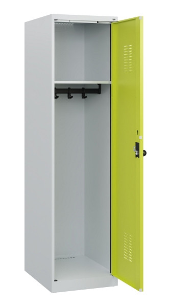 C+P Spind Evolo PLUS, 1 Abteil, 1530x400x500mm, 7035/0024, Drehriegel, 0490005-12 S10015