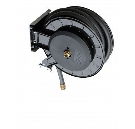 Cemo Schlauchaufroller 15 m offen, Eingang 1" IG, Ausgang 1" AG, max. 15 bar, Abmessungen 512 x 470 x 322 mm, DN 25 für Diesel, 11161