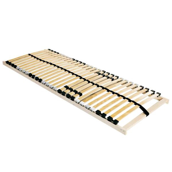 vidaXL Lattenrost Braun 80 x 190 cm Massives Buchenholz, 42015233