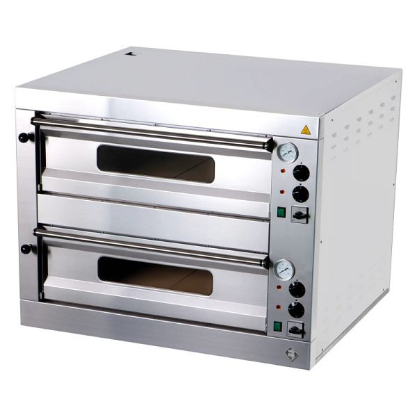 KBS Pizzaofen Comfort 4+4 für 8 Pizzen ø33cm elektro 9,6 kW, 52505121