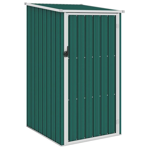 vidaXL Gerätehaus Grün 87x98x159 cm Verzinkter Stahl, 46289