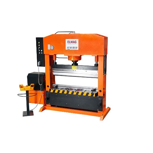 ELMAG Hydraulische Werkstattpresse mit Abkantvorrichtung, PREMIUM WPMAV 150 (D=1020), 81872