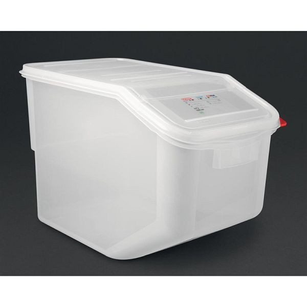 Araven transparenter Zutatenbehälter 50L, Polyethylen, CR975