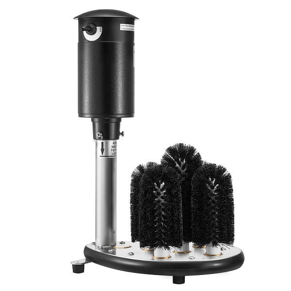 VEVOR Elektrische Glasspüler Gläserspülgerät, 1200 Tassen/h 5 Bürsten Bar, DDXBJZLDJBFSM1ASQV2
