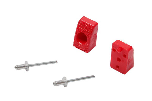 HYMER Ersatzteilset Anlegeklötze für Glasreinigerleiter, für Unter- und Mittelteil, 0054637