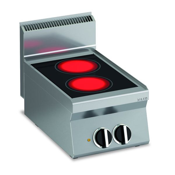 KBS Glaskeramik Elektro-Kochfläche mit 2 Kochflächen Tischgerät, 10211312