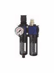 Riegler Wartungseinheit, 2-teilig mit Polycarbonatbehälter und Schutzkorb, 124866