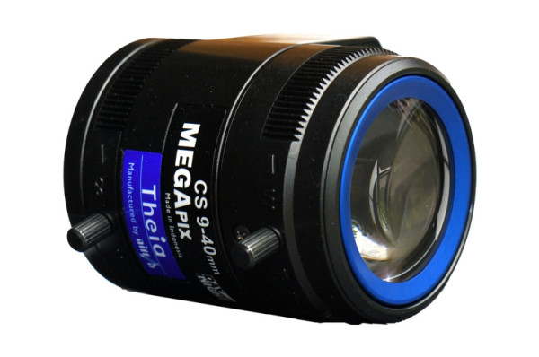 Theia Technologies F1,5/9-40mm Megapixel Objektiv, Tag/Nacht, 1/3", Varifokal, P-Iris, CS-Mount, SL940P