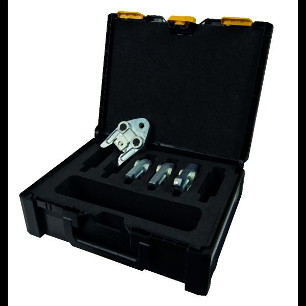 BRINKO V-Pressbacken-Boxen-Set, Pressbacken/Presskette für Pressfittinge, 625-10SE