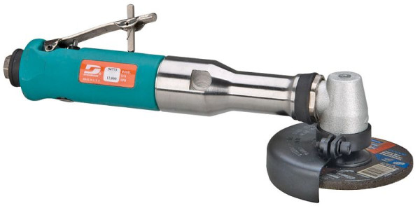 Dynabrade 100 mm (4") Durchmesser Verlängerter rechtwinkliger Typ 27 Schleifmaschine mit vertiefter Mitte, 12000 U/min, 54773