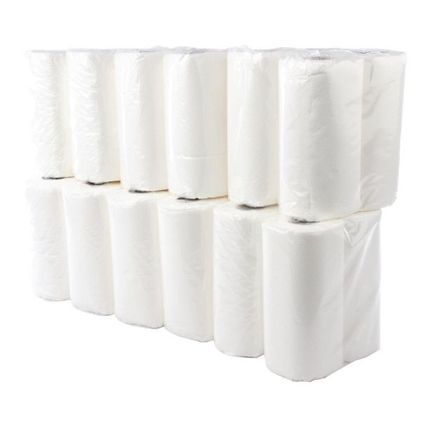 Jantex Küchenrolle weiß 2-lagig, 11,5 m, VE: 24 Stück, GH065