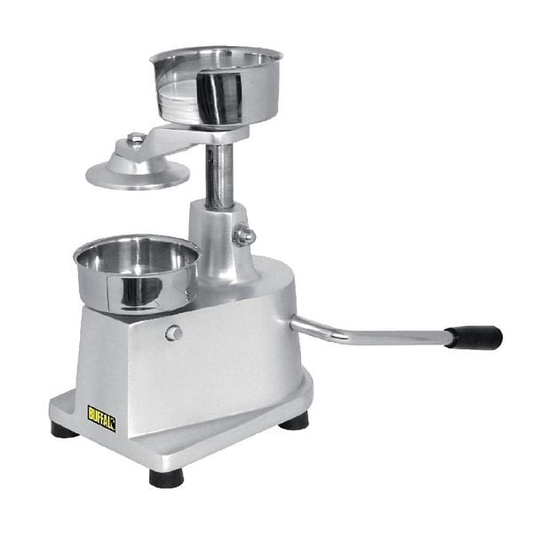 Buffalo manuelle Hamburgermaschine, 10 cm Größe, CE225, 5050984211126