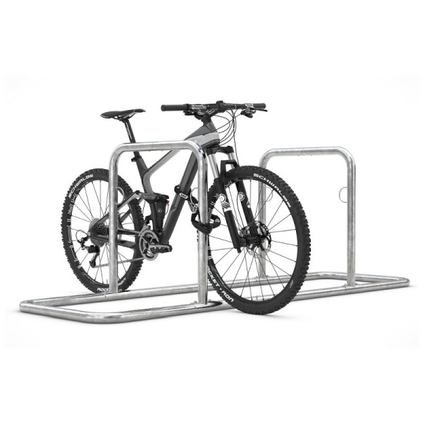 Stein HGS Fahrradanlehnsystem 'Galaxy XL' zweiseitig, Breite 4920 mm, 8 Stk, 62915.0003
