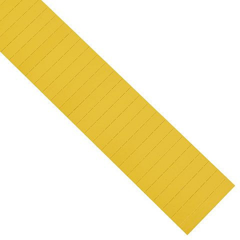 Magnetoplan ferrocard-Etiketten, Farbe: gelb, Größe: 80 x 15 mm, VE: 115 Stück, 1286702