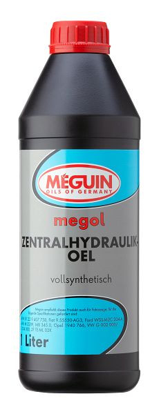 Meguin megol ZentralHydrauliköl, Kanister Kunststoff, VE: 1 Liter, 6304