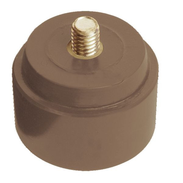 Dönges Aufsatz für Schonhammer, Ø 50 mm, weich, braun, 108569