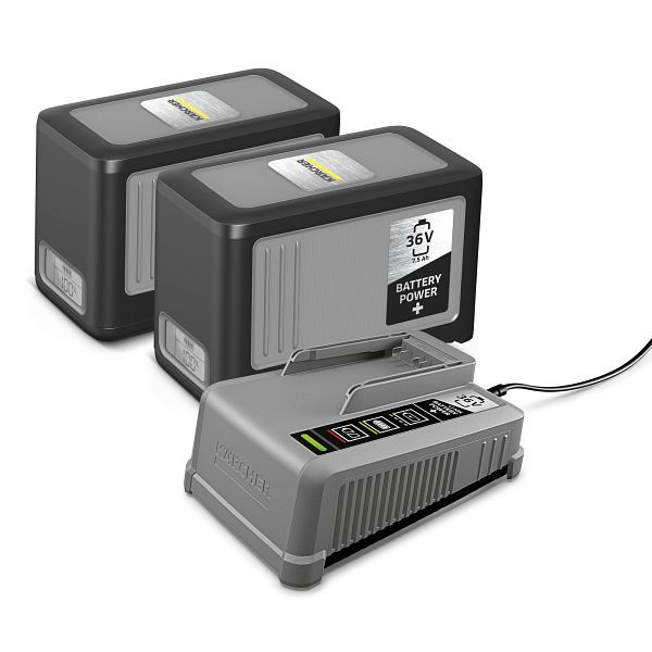 Kärcher Starter Kit Battery Power+ 36/75, Akkuplattform: 36-V-Akkuplattform, 2.445-070.0