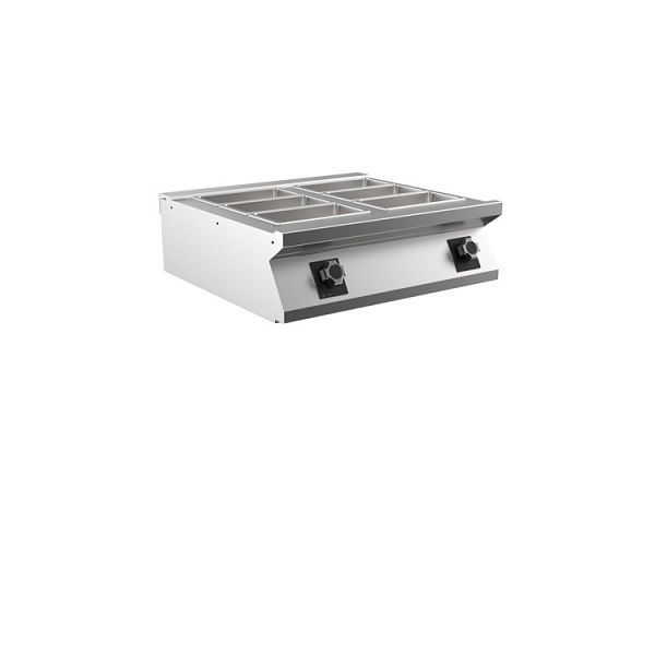 Mareno M1-900 elektrische Bain-Marie GN 2/1, 80cm, 800(B)x920(T)x250(H)mm, BA98ET, 191.372