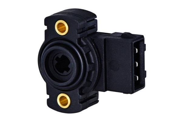 HELLA Sensor, Drosselklappenstellung, 12V, 3-polig, 6PX 008 476-791