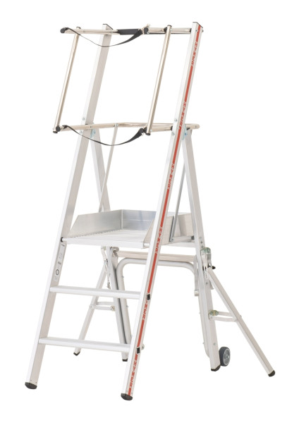 HYMER Plattformleiter ProTect C, 3 Sprossen/Stufen, 838303