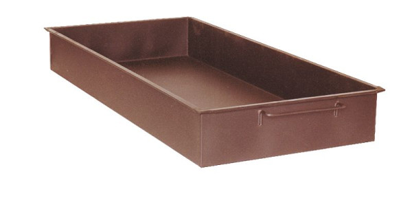 Eichinger Mörtelpfanne 1201.4, 300 Liter, Materialstärke 2,0 mm, reinorange, 12010400000000