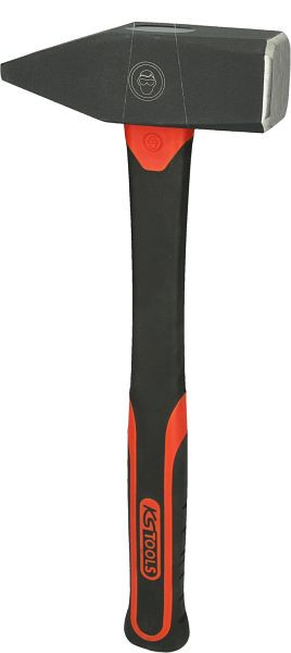 KS Tools Schlosserhammer mit Fiberglasstiel, 2000g, 142.1405