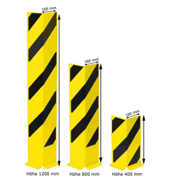 Stein HGS Anfahrschutz -Mountain- 90° Winkel, 400 mm / 5 mm, 37461