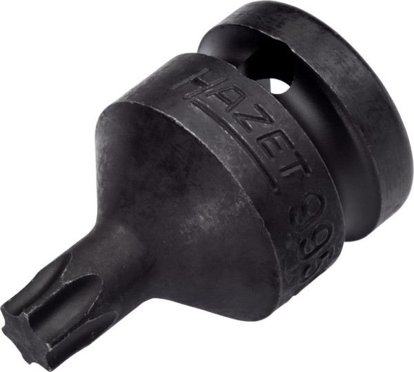Hazet Schlag-, Maschinenschrauber Schraubendreher-Steckschlüsseleinsatz, TORX®, Vierkant hohl 12,5 mm, Innen TORX® Profil, T45, 995S-T45