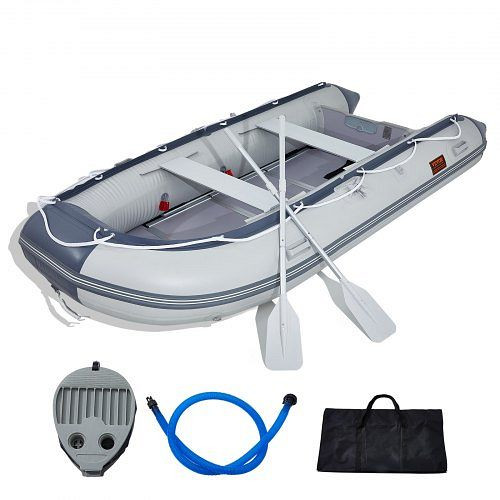VEVOR Schlauchboot, 6-Personen-Sportboot mit Heckspiegel, Marine-Holzboden und Verstellbarer Aluminiumbank, 680 kg, JYK6RK000000SKNYTV0