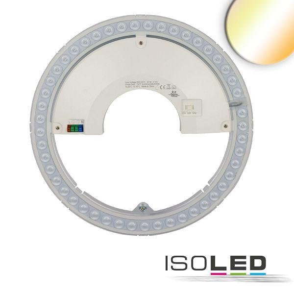 ISOLED LED Umrüstplatine 297mm, 24W, 160 lm/W, mit Haltemagnet, Color 3000/4000/6000K, dimmbar, 116005