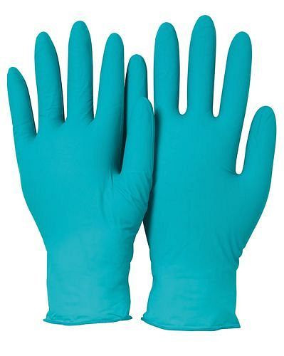 Ansell Einmalhandschuh TouchN Tuff, Kategorie III, Gr. 9, Spenderkarton à 100 Stück, VE: 50 Stück, 180531