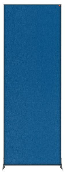 Nobo Impression Pro Stellwand Filz 60x180cm, Farbe: Blau, 1915526