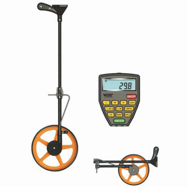 Vogel Germany Digital-Messrad, IP51, 999,999 m / 999,999.9 ft, 140210