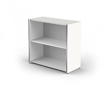 Kerkmann Sideboard 2 OH, fresh, B 800 x T 380 x H 760 mm, Weiß, 13443110