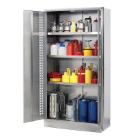Produktbild von DENIOS Umweltschrank Inox W-103.4, Edelstahl, 3 Böden, 1 Bodenwanne, Tiefe 40 cm, 202132 DENIOS Umweltschrank Inox W-103.4, Edelstahl, 3 Böden, 1 Bodenwanne, Tiefe 40 cm, 202132