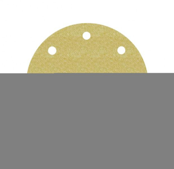 3M Hookit Papierschleifscheibe 255P, 150 mm, P320, 9-fach gelocht, VE: 500 Scheiben, 7000034135