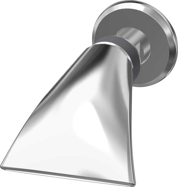 KWC Schwallbrause, DN15, Wandmontage, Strahl verstellbar, 61,8 l, 2030034417