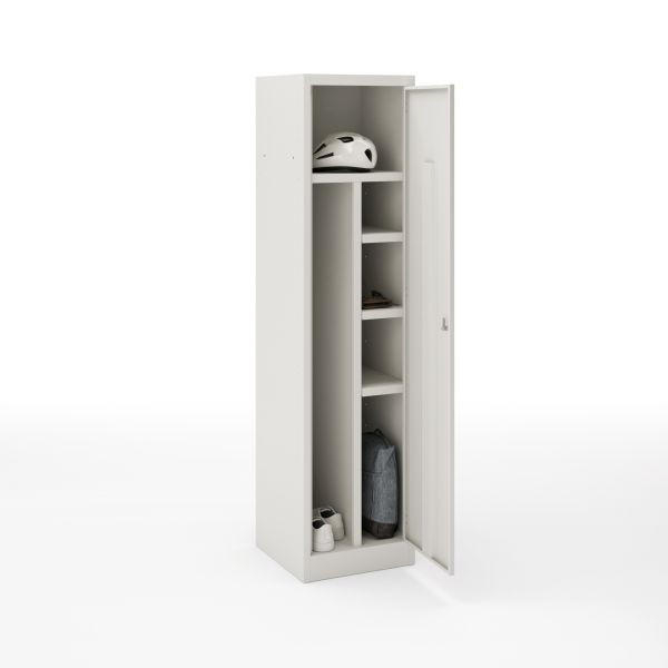 Bisley Primary Locker, Allzweckschrank, Farbe lichtgrau, PLAZ4545S1645