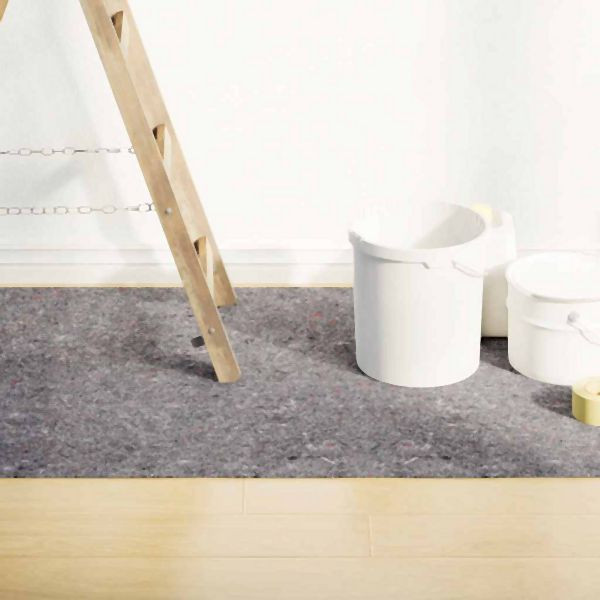 vidaXL Rutschfeste Malervliese 2 Stück 2532 cm 180 g/m² Grau, 3324770