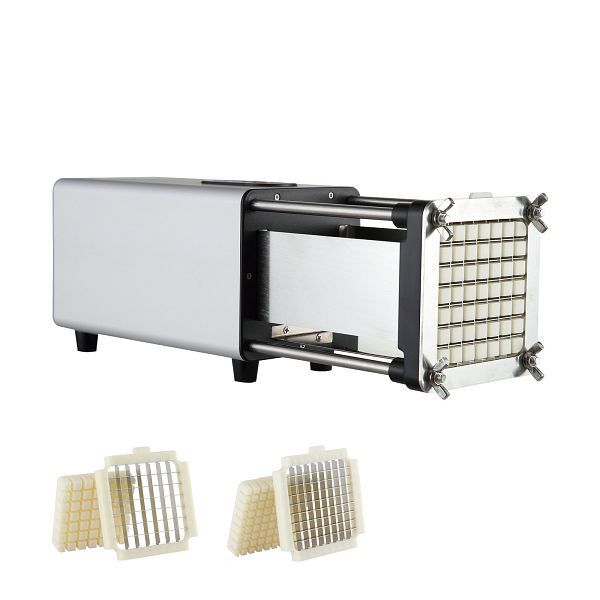 VEVOR Elektrischer Pommes-Frites-Schneider, Kartoffel-Gemüseschneider 1/2" 3/8", SYWSQSTJDD12ZQ9TRV2