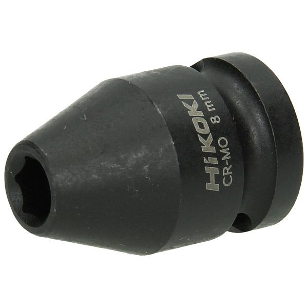 HiKOKI 1/2" Steckschlüssel 8 x 38mm, schlagfest, 751801