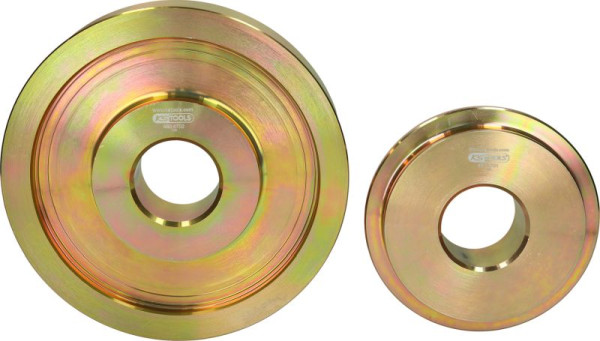 KS Tools Spannaufnahme-Satz für Trommeldrehbank Ø 50 mm, 2-teilig, 460.4700