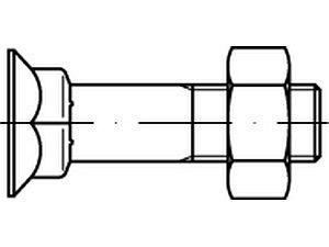 Senkschrauben DIN 608 Mu 8.8 M 12 x 70 VE=S (50 Stück)